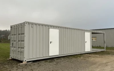 Container maritime en Lorraine : une solution sur-mesure pour votre projet