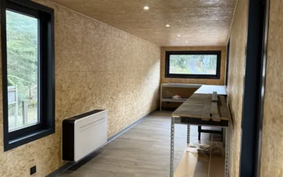 Container maritime en France : les avantages des containers aménagés